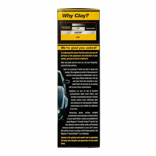 Meguiar's Smooth Surface Clay Kit - Safe and Easy Car Claying for a Smooth as Glass Finish, G191700 - 13