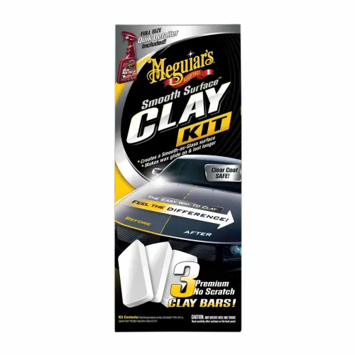Meguiar's Smooth Surface loy to'plami - Shishadek kabi kabi silliqlash uchun xavfsiz va oson avtomobil loyini tozalash vositasi, G191700 - 7