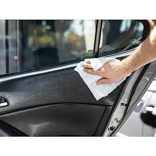 Meguiar's Supreme Shine Protectant Wipes - UV blokirovka qiluvchi, chidamli himoya uchun qulay himoya salfetkalari, тоzaловchi va yog'siz yorqinlik qoldiruvchi premium avtomobil salfeti, 30 dona - 6