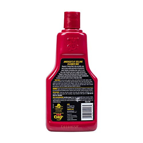 Meguiar's Temizleyici Balmumu - Sıvı Araba Balmumu, Temizler, Parlatır ve Korur - Kullanımı Kolay, Uzun Süreli Parlaklık - 473 ml - 3