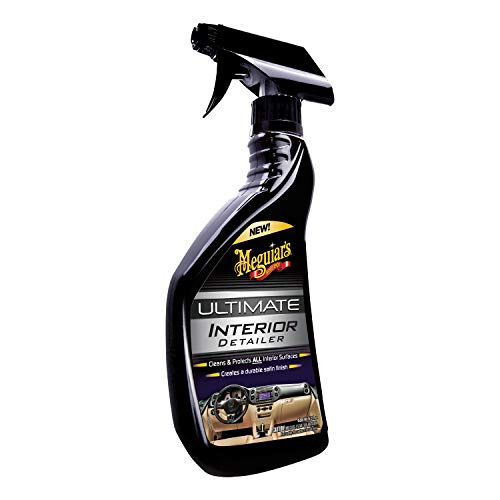 Meguiar's Ultimate İç Detaylandırıcı, 15.2 Oz - Bu Hepsi Bir Arada Temizleyici ve UV Koruyucu ile İç Mekanınızı Koruyun ve Güçlendirin - Yağlı Olmayan, Saten Bir Bitişle Araç İç Mekan Bakımı İçin Mükemmel - 2