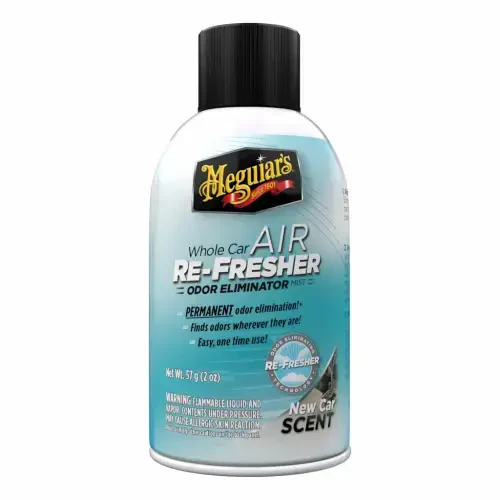 Meguiar's Whole Car Air Re-Fresher Odor Eliminator Mist, New Car Scent, G16402, 2 oz - 1
