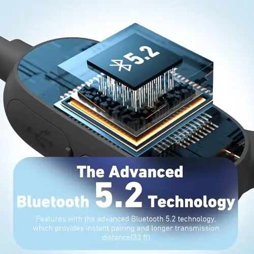 Mehomeli Kids Headphones, Bluetooth 5.2 Air Conduction Open Ear Headphones, 85dB Volume Limiting-Green - 5