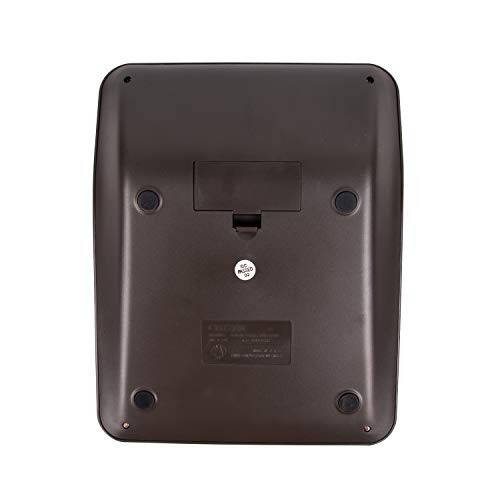 Meichoon quyosh batareya kalkulyatori Dual Power Katta standart funktsiya Stol biznes kalkulyatori 14 xonali Katta LCD displey Ofis & Uy uchun qulay KA06 Oltin - 3