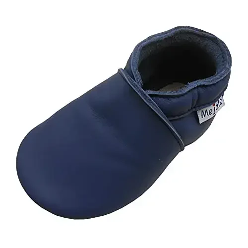 Mejale Baby kauchuk taglikli poyabzal o'g'il qiz chaqaloq emaklovchi yosh bolalar mokasinlari charm yurish sirpanishga qarshi yangi tug'ilgan mini bolalar to'shak etiklari - 3