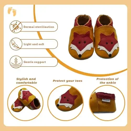 Mejale Baby Shoes Yumshoq Taglik Charm Mochasinlar Multfilm Kapalak Chaqaloq Bolalar Birinchi Qadam Yuruvchi Terliklar - 4