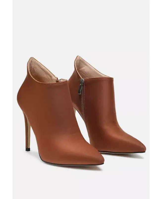 MELBA Womens Pointed Toe Stiletto Boot - 1