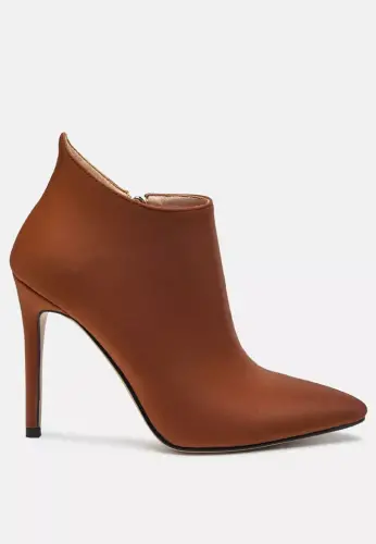 MELBA Womens Pointed Toe Stiletto Boot - 6