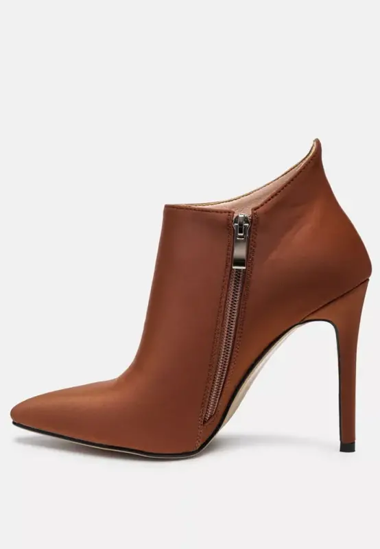 MELBA Womens Pointed Toe Stiletto Boot - 7
