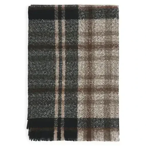 MELIFLUOS DESIGNED IN SPAIN Ayollar modasi sharflari Uzun ro'mol Kardigan O'rash Katta issiq uzun sharflar - MODAZONE (1)