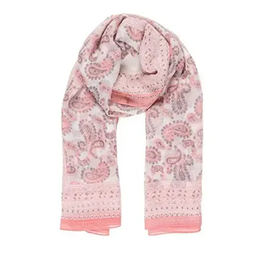 MELIFLUOS DESIGNED IN SPAIN Scarf for Women Lightweight Geometric Fashion For Summer Fall Scarves Shawl Wraps 