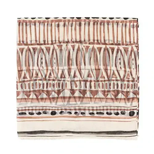 MELIFLUOS DESIGNED IN SPAIN Scarf for Women Lightweight Geometric Fashion For Summer Fall Scarves Shawl Wraps - 3