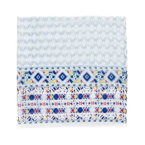 MELIFLUOS DESIGNED IN SPAIN Scarf for Women Lightweight Geometric Fashion For Summer Fall Scarves Shawl Wraps - 4