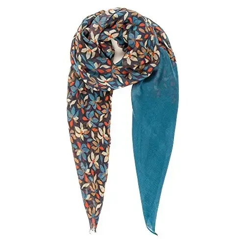 MELIFLUOS DESIGNED IN SPAIN Scarf for Women Lightweight Geometric Fashion For Summer Fall Scarves Shawl Wraps - 2