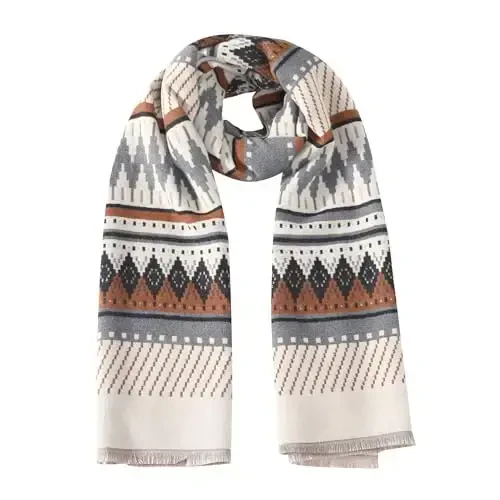 MELIFLUOS DESIGNED IN SPAIN Women's Fashion Scarves Long Shawl Cardigan Wrap Large Warm Long Scarves - 6