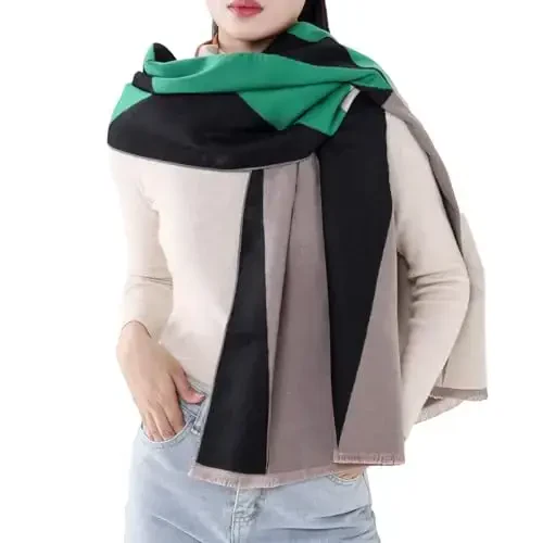 MELIFLUOS DESIGNED IN SPAIN Women's Fashion Scarves Long Shawl Cardigan Wrap Large Warm Long Scarves - 3
