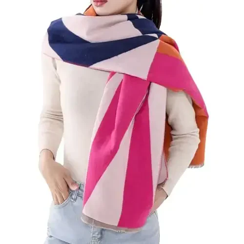 MELIFLUOS DESIGNED IN SPAIN Women's Fashion Scarves Long Shawl Cardigan Wrap Large Warm Long Scarves - 1