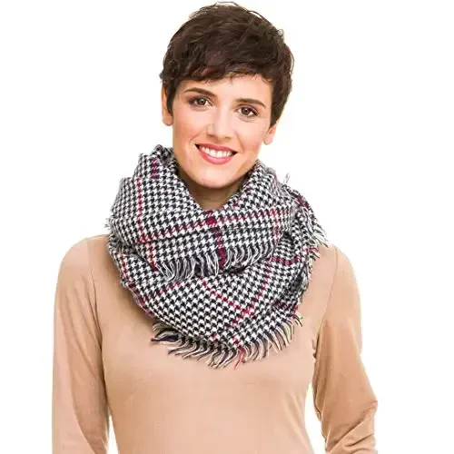 MELIFLUOS DESIGNED IN SPAIN Women's Fashion Scarves Long Shawl Cardigan Wrap Large Warm Long Scarves - 3