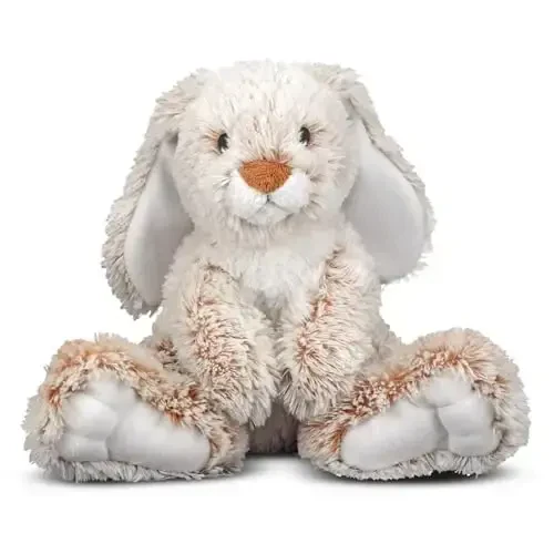 Melissa & Doug Burrow Bunny quyon plush o'yinchoq (9 dyuym) - 2