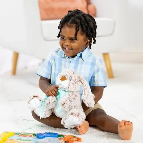 Melissa & Doug Burrow Bunny Rabbit Stuffed Animal (9 inches) - 5