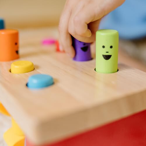 Melissa & Doug Lüks Çekiçle Vurma Tezgahı Ahşap Oyuncak - 12