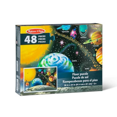 Melissa & Doug Solar System Floor Puzzle (48 pcs, 2 x 3 Feet) - FSC Certified - 9