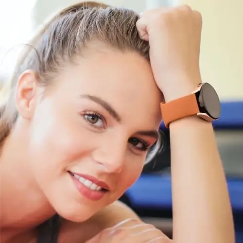 Meliya 20mm 22mm Watch Bands Quick Release Replacement Wristband, 4 Pack Soft Silicone Sport Replacement Straps for Men Women - 5