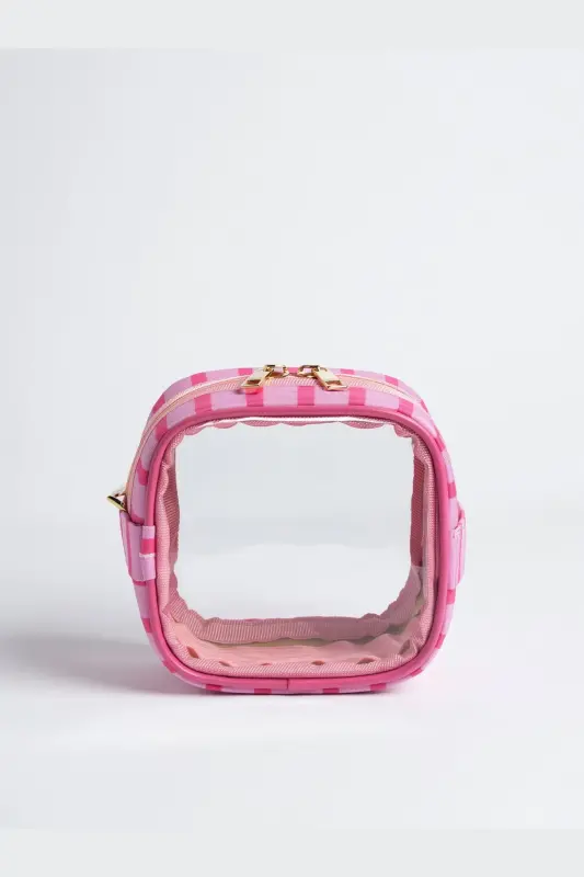 Meloria Pembe Makyaj Çantası - Mini-Pembe7 - 5