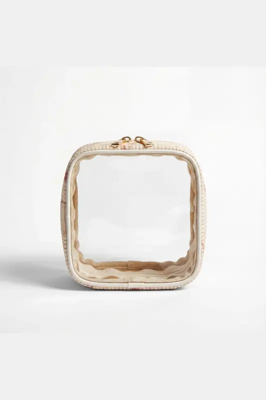 Meloria Tavşan Makyaj Çantası - Mini-Krem3 - 3