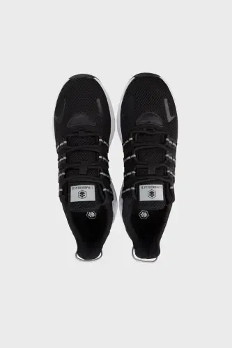 Memory Foam Daily Sneakers Men SHOES SWORD 3FX-BLACK - 5