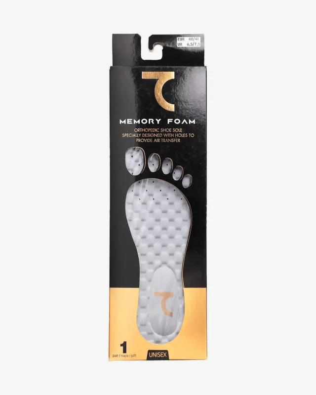 Memory Foam Insole - GRAY - 1