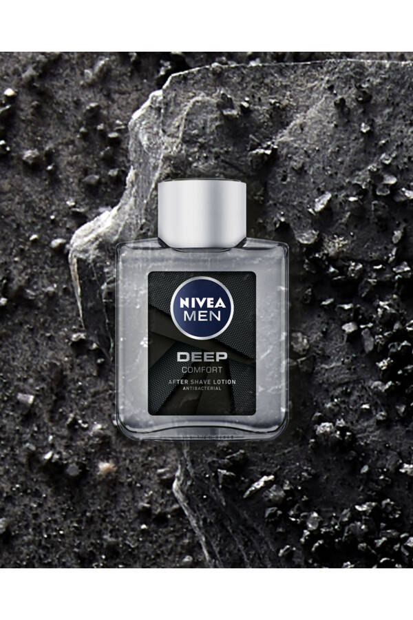 MEN Aftershave Lotion Deep Dimension Comfort 100ml, Masculine Scent, High Performance - 6