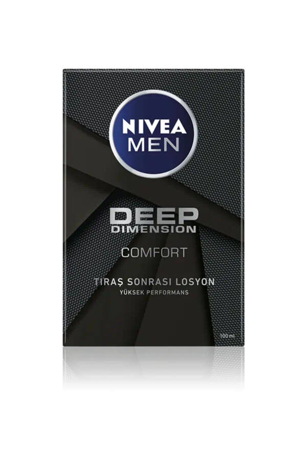 MEN Aftershave Lotion Deep Dimension Comfort 100ml, Masculine Scent, High Performance - 10