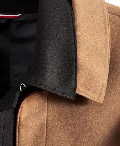 Men Classic Fit Car Coat - Black - TOMMY HILFIGER (1)