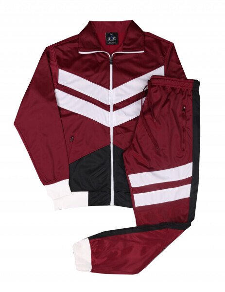 MEN CLASSIC PENAL STYLE TRACKSUIT WITH DRAWSTRINGS S UPTO 4XL- - FORT