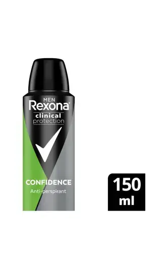 Men Clinical Protection Spray Deodorant Confidence 96 Hours Protection 150 ml - 1