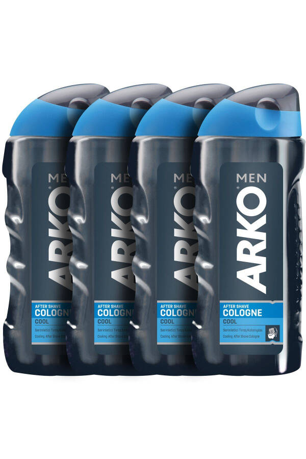 Men Cool Aftershave Cologne 250 ml x 4 Pack - 1