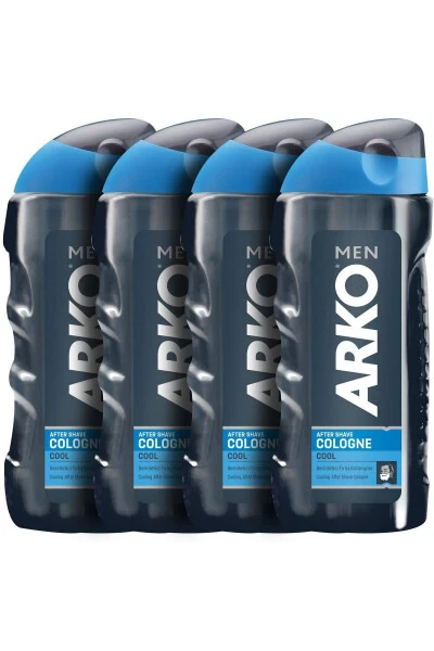 Tıraş Kolonyası 255 Ml. Cool X4 Adet - ARKO