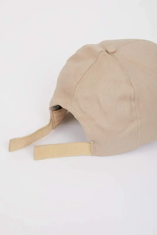 Men Cotton Baseball Basketball Cap Beige - 7