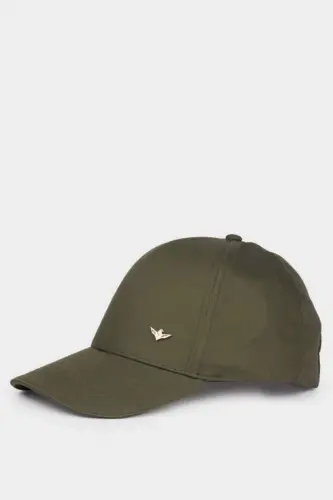Men Cotton Baseball Basketball Cap Khaki - 1