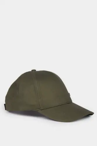Men Cotton Baseball Basketball Cap Khaki - DEFACTO (1)