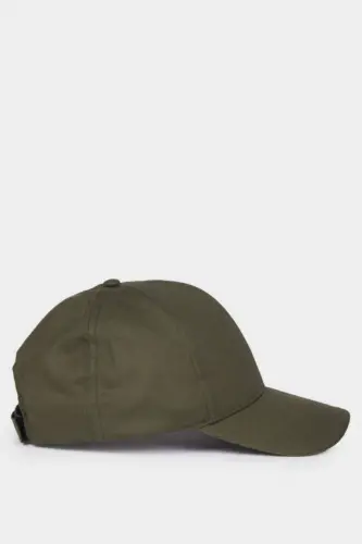 Men Cotton Baseball Basketball Cap Khaki - 3