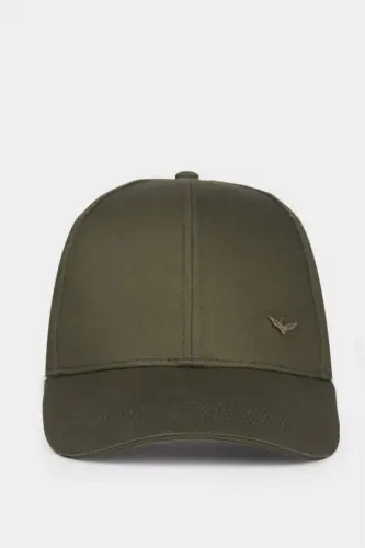 Men Cotton Baseball Basketball Cap Khaki - 5