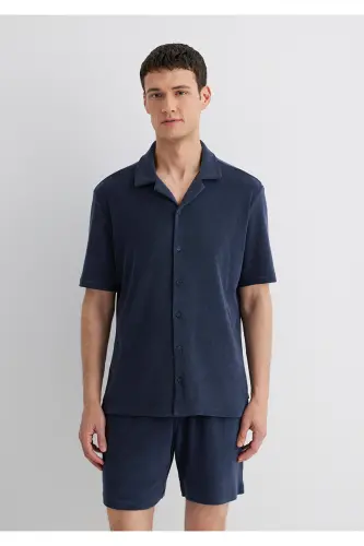 Men Dark Gray M0211565-82183 Short Sleeve Shirt - 4