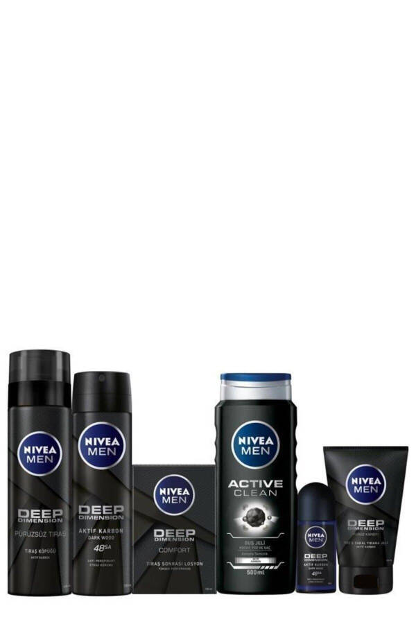 Men Deep Dimension Groom Trousseau Men's Care 6 Piece Set - 1