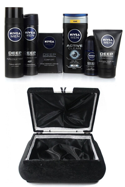 Men Deep Premium Erkaklar uchun Teri Parvarishi - Maxsus Qutida Kelin Salomatlik To'plami - NIVEA (1)