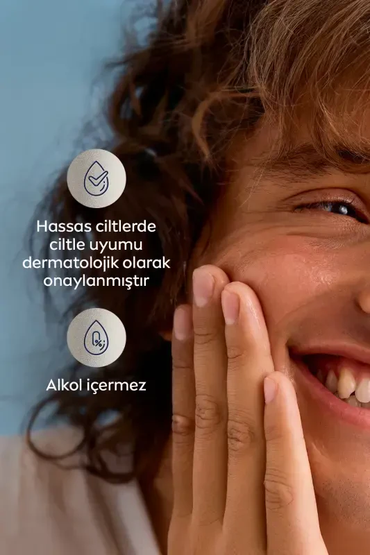 MEN Erkaklar uchun soqol so'nggi balzam 100ml, Sezgir terilar uchun tez tinchlantirish, Qulay soqol tajribasi - 2