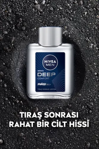 MEN Erkaklar uchun soqol so'ngidan keyingi loson Deep Dimension Comfort 100ml, Erkaklar hidi, Yuqori samaradorlik - 12