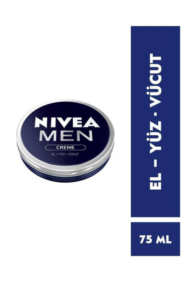 MEN Erkek Kremi 75ml, Yoğun Nemlendirici, Yağlı ve Yapışkan His Bırakmaz, Hızlı Emilir, El Vücut Yüz - 6