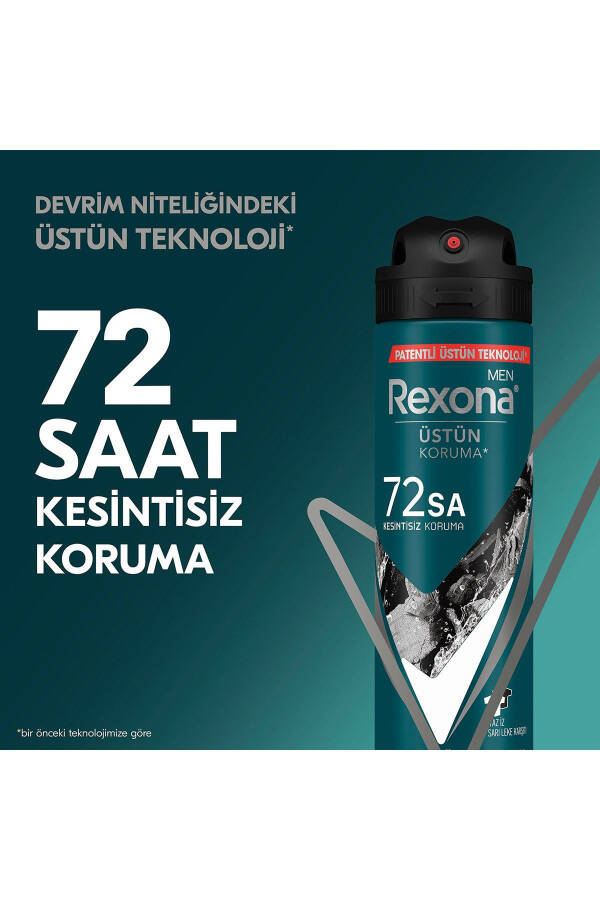 Men Erkek Sprey Deodorant Kömür Detox 72 Saat Kesintisiz Üstün Koruma 150 ml X3 - 11